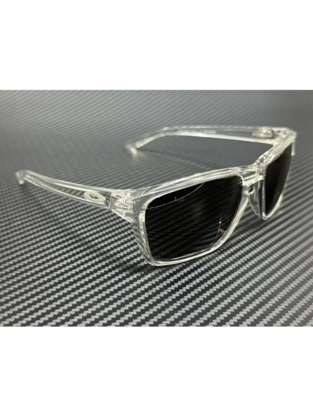 New Black Men Polished Clear Sunglasses 57-17-142